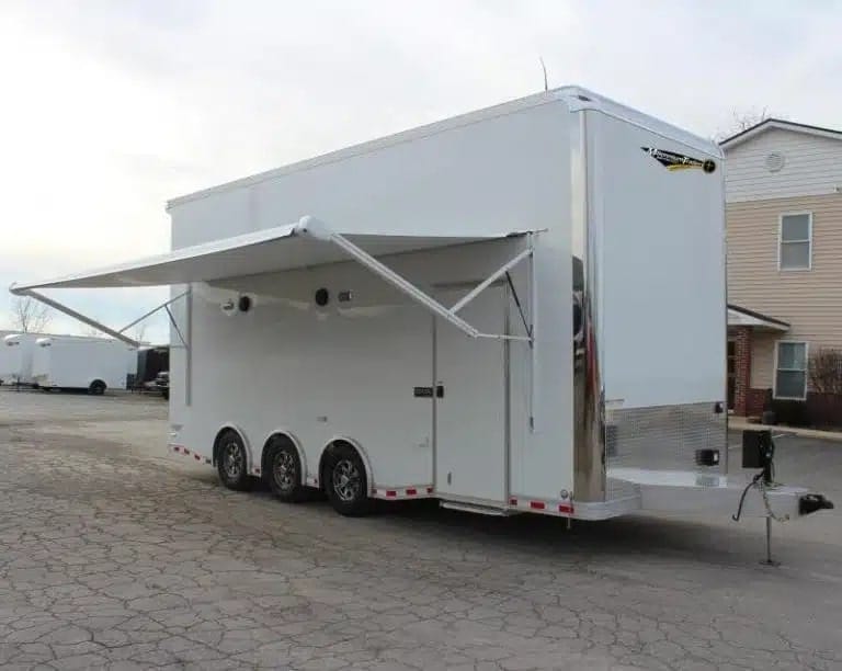 Leaf spring trailer suspension