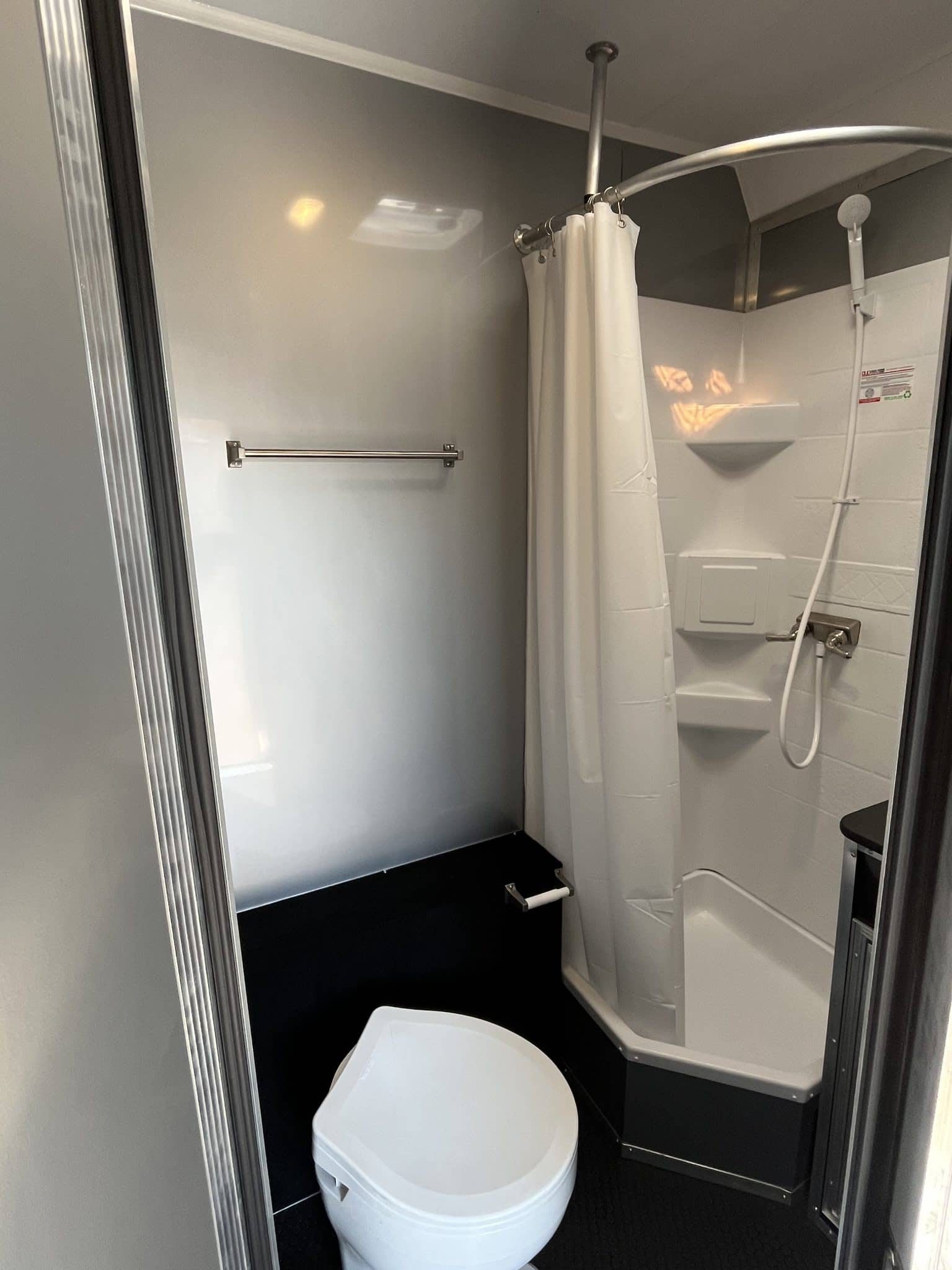 Enclosed Car Trailer 2026 34ft. w/Large Corner Bathroom, Electric Awning, Aluminum Wheels, & More! 0208 - Image 6