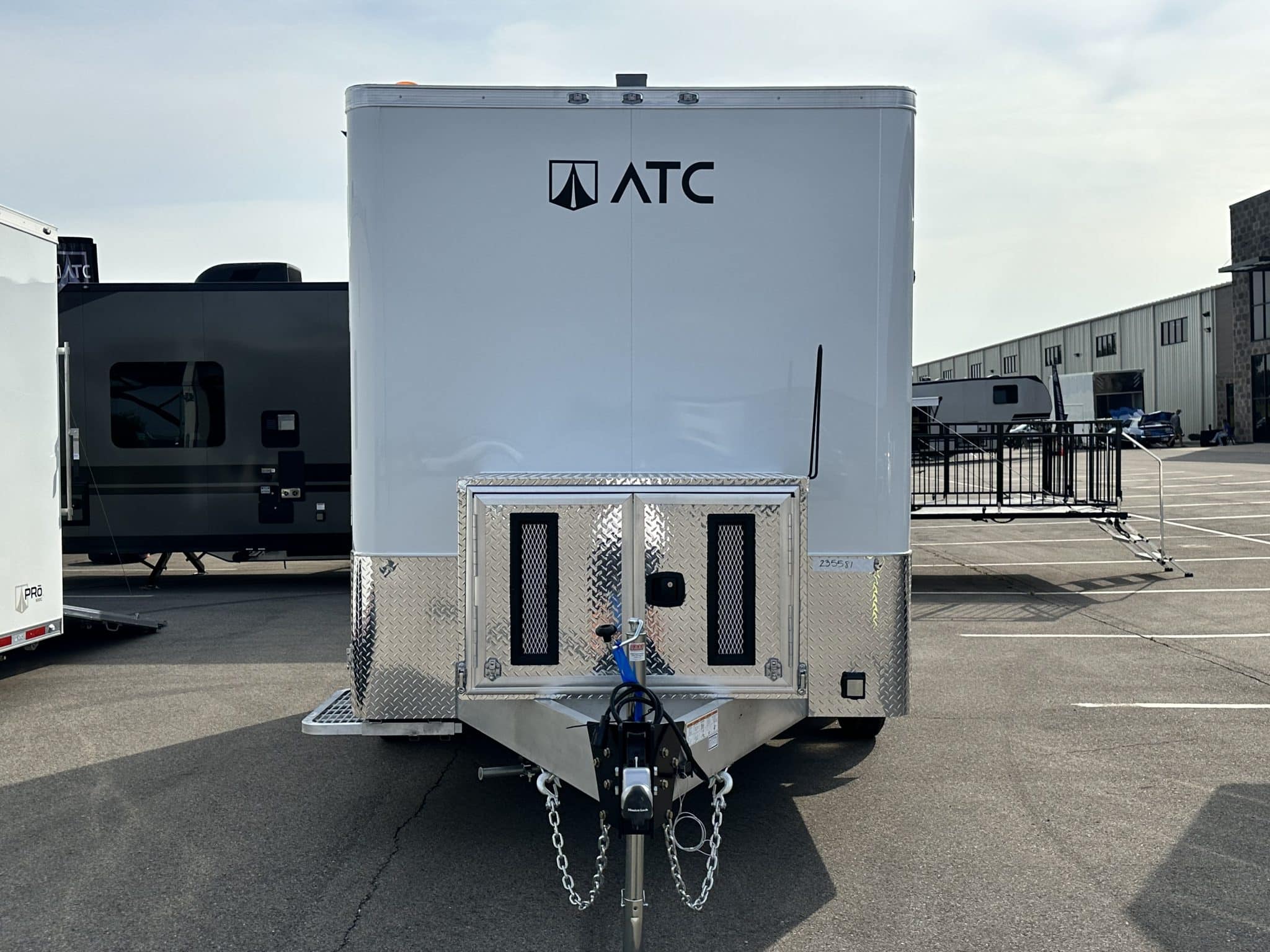Enclosed ATC 2026 7ft. X 12ft. Aluminum PRO 300F Fiber Optic Splicing Trailer w/Generator 5581 - Image 6