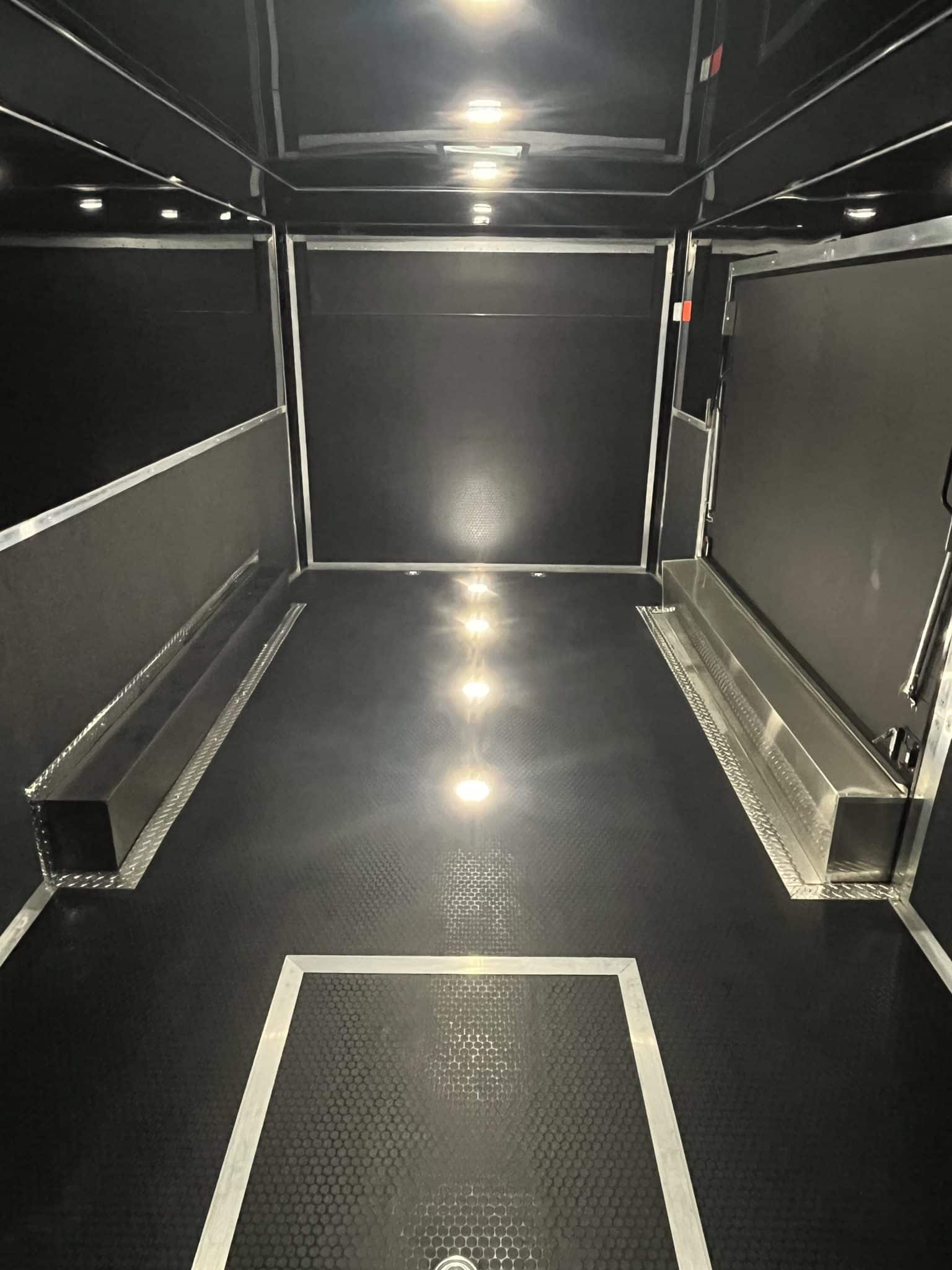 Enclosed Car Trailer 2027 20ft. Haulmark Edge w/Large Escape Door & Black Finished Interior 7453 - Image 6