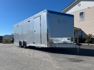 Enclosed ATC Car Trailer 2026 24ft. Aluminum ROM 550 w/Large Escape Door & LifeTrac 6562