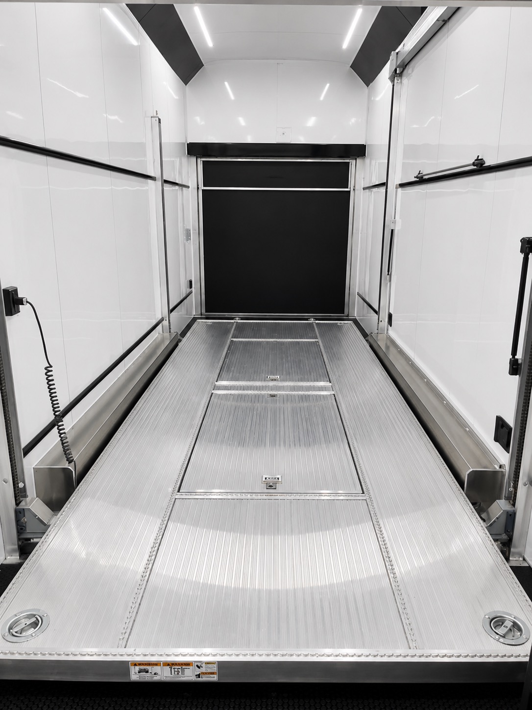 Enclosed ATC Car Trailer 2026 30ft. Aluminum Stacker ROM 750S w/Tiltable 18ft. Lift 6130 - Image 5