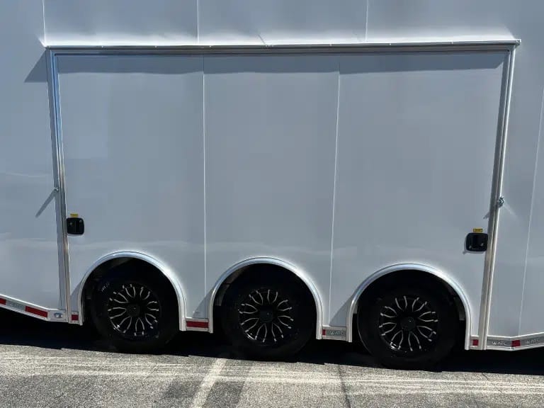 Enclosed ATC Car Trailer 2026 30ft. Aluminum Stacker ROM 750S w/Tiltable 18ft. Lift 6130 - Image 9