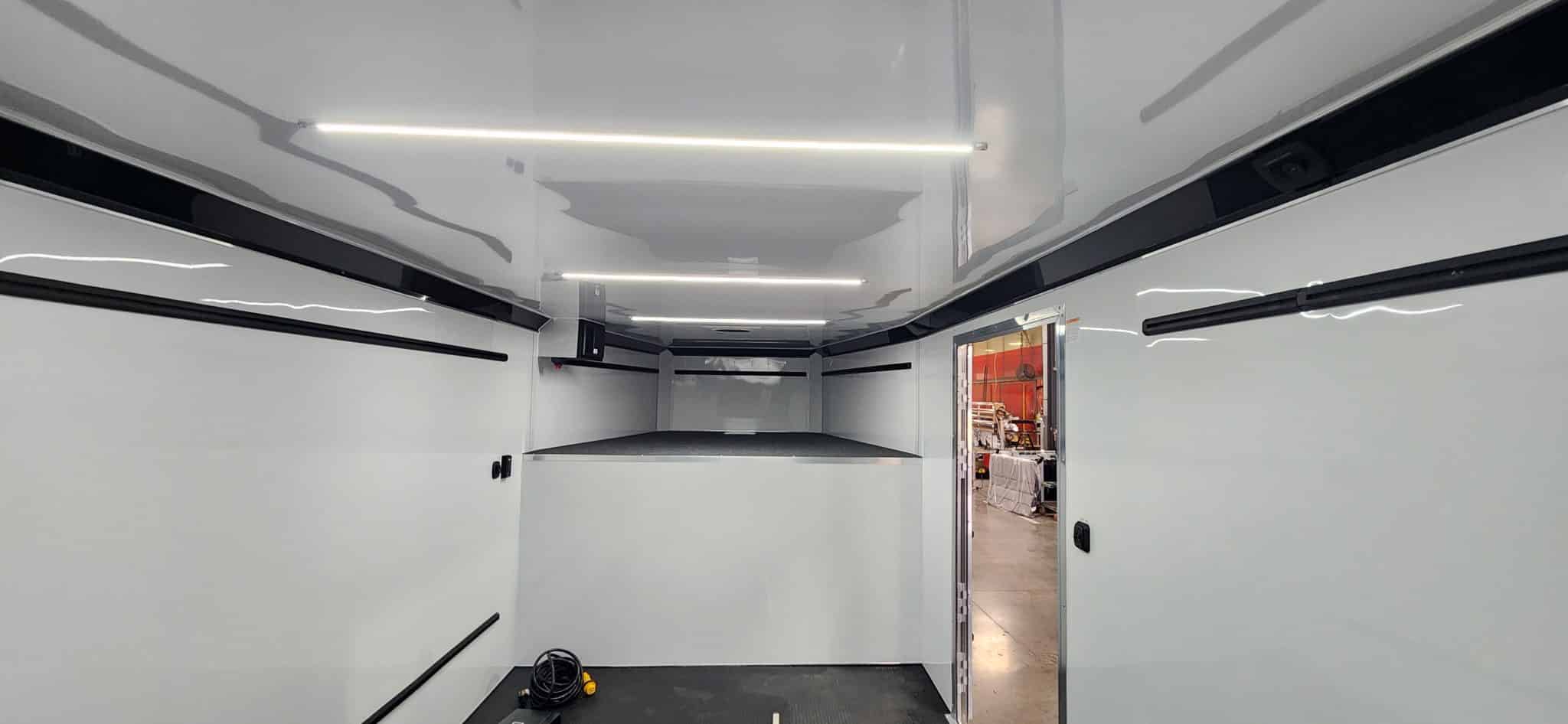 Enclosed ATC Gooseneck Car Trailer 2027 44ft. Aluminum ROM 750G w/LifeTrac & Premium Escape Door 7252 - Image 8
