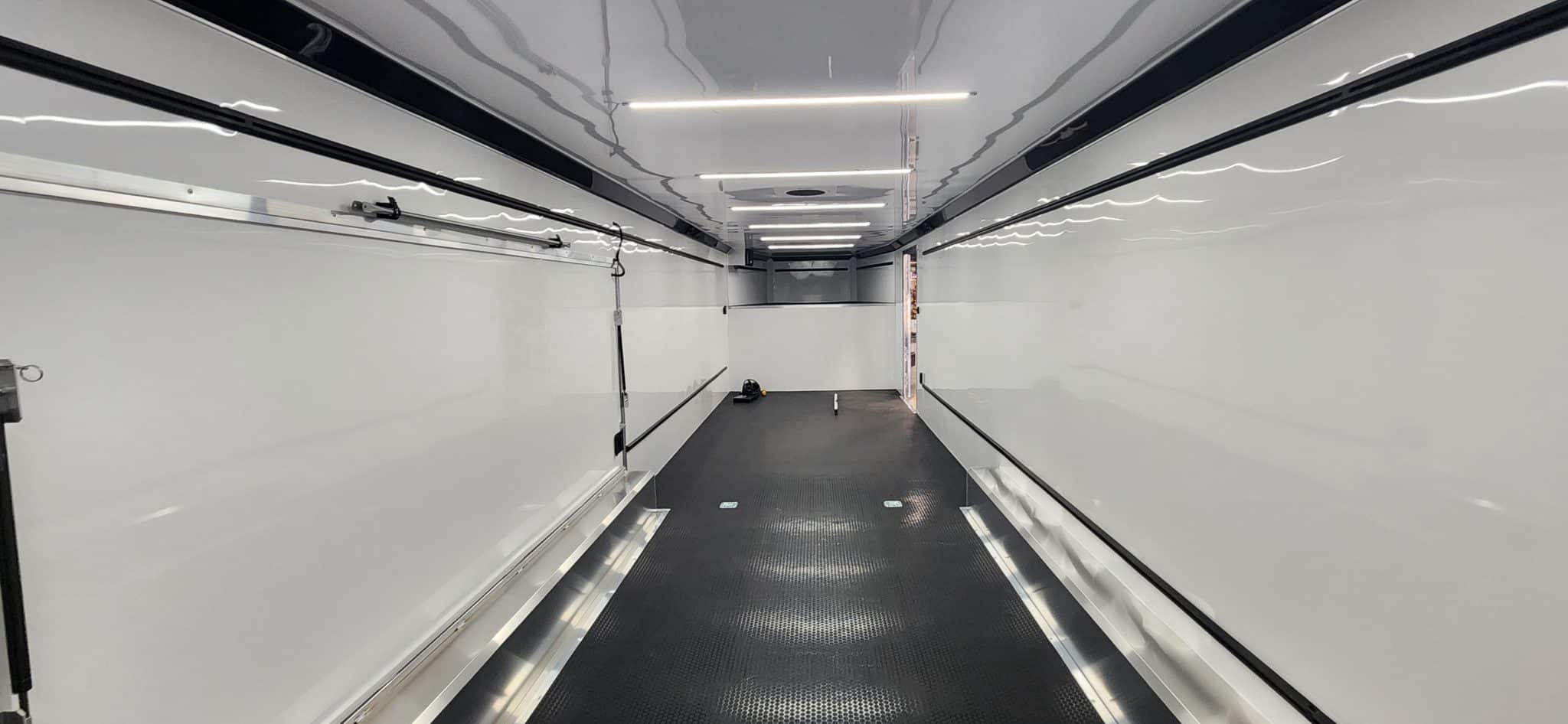 Enclosed ATC Gooseneck Car Trailer 2027 44ft. Aluminum ROM 750G w/LifeTrac & Premium Escape Door 7252 - Image 6