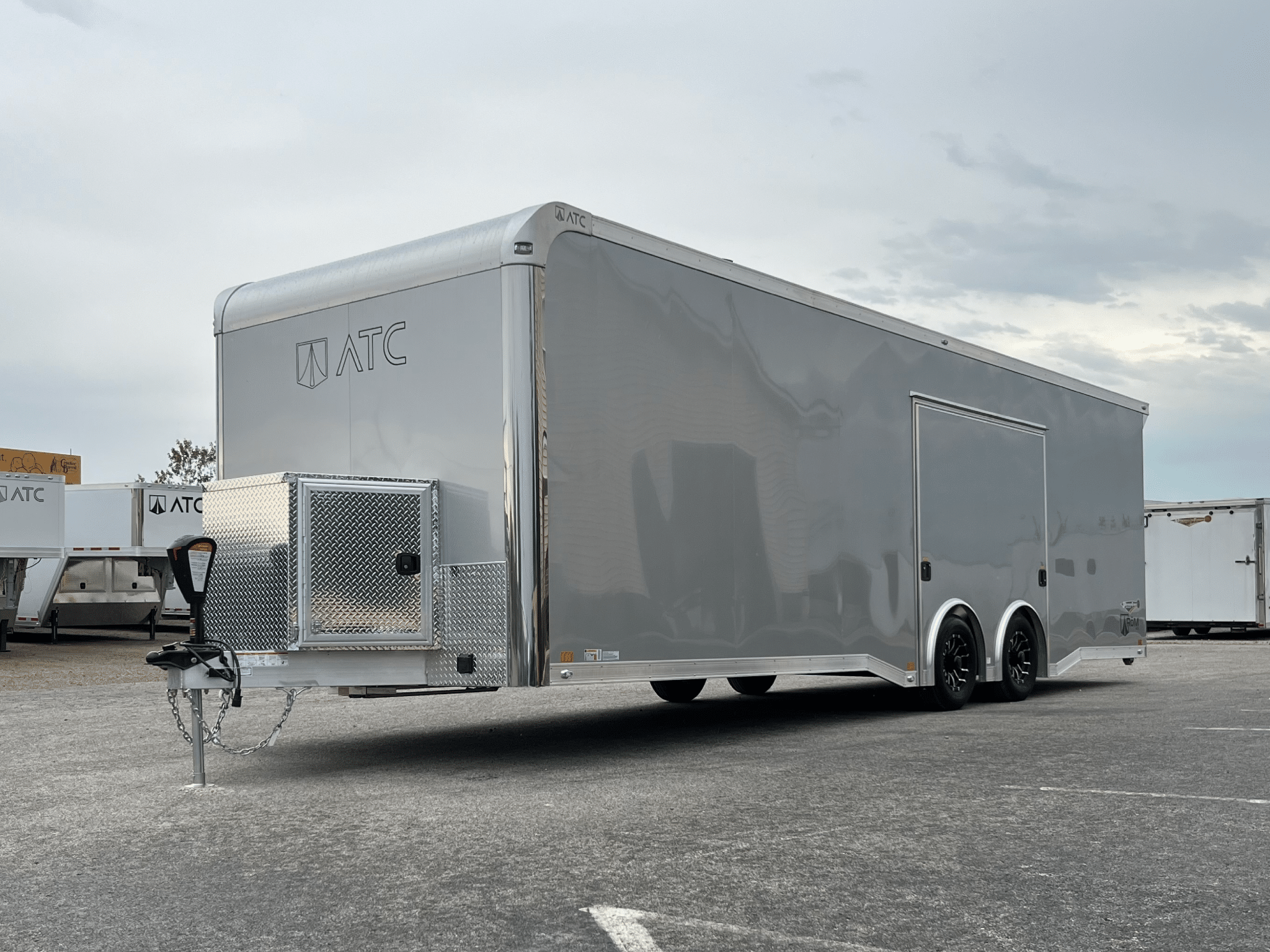 Enclosed ATC Car Trailer 2026 28ft. Aluminum ROM 450 w/Kitchenette, Private Toilet & LifeTrac Options Added 6559 - Image 12