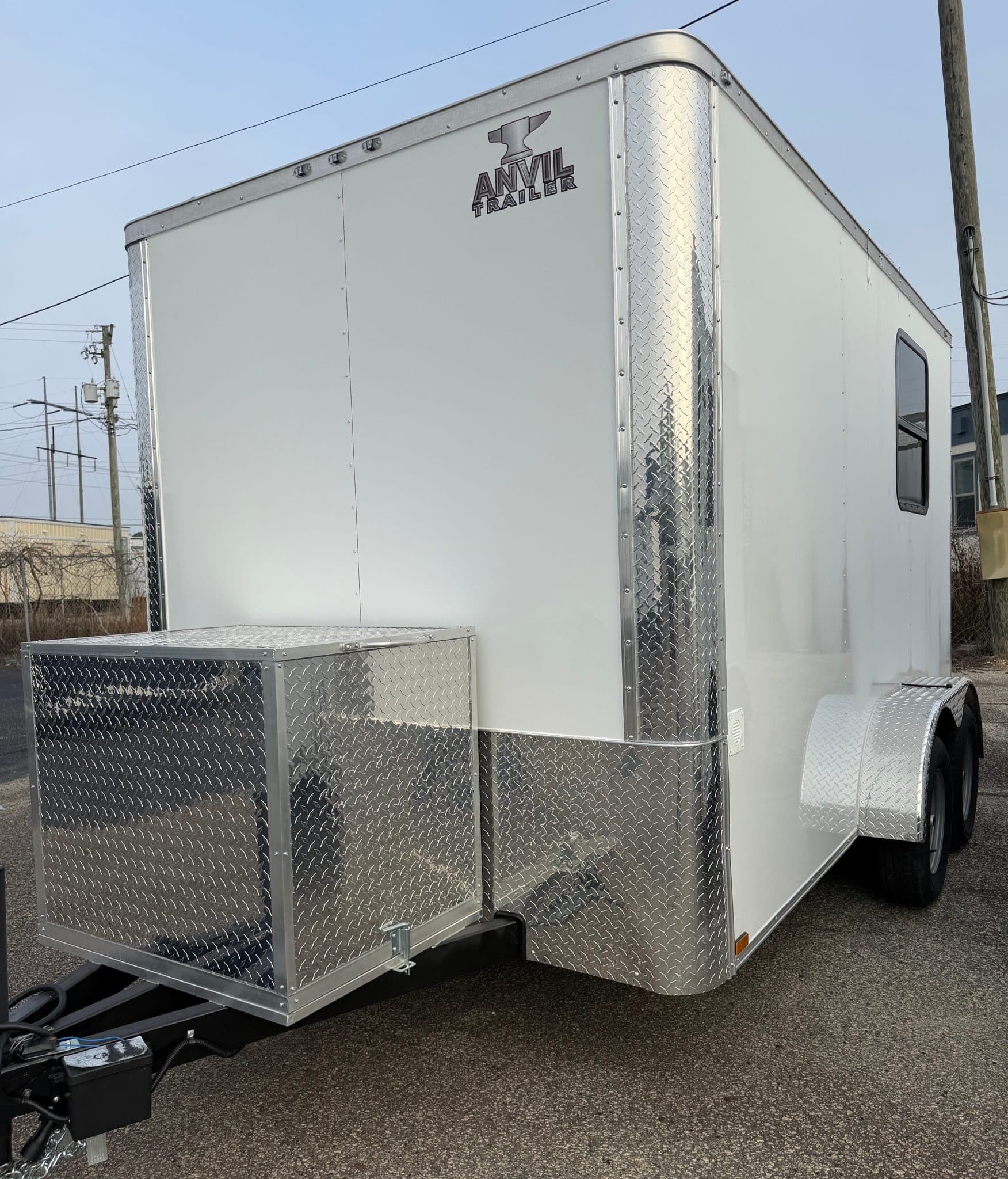 NEW Enclosed 2026 7ft. X 12ft. Fiber Optic Splicing Trailer w/13,500 BTU A/C 0100 - Image 6