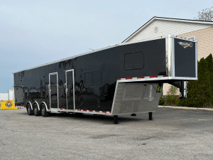 Enclosed Trailer with Living Quarters 2026 44ft. Gooseneck w/20ft. LQ, Large Bath and Fully Finished 24ft. Garage Area 0133