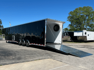 Enclosed Trailer with Living Quarters 2026 48ft w/20ft. LQ Large Bath and Fully Finished 28ft Garage Area 0169
