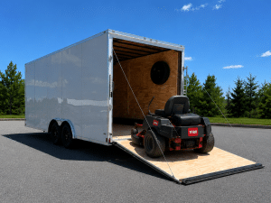 Enclosed Car Trailer 2026 20ft. New Econo-Max w/12in. Extra Height & .080 Poly-Core Ext. 1104
