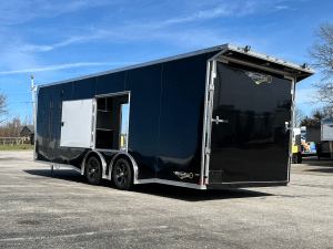 Enclosed Car Trailer 2026 24ft. New Econo-Max w/Race Package & Aluminum Wheels 3338