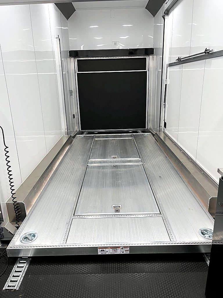 Used ATC Car Trailer 2025 26ft. Aluminum Stacker ROM 800 w/Tiltable 14ft. Lift 4392 - Image 6