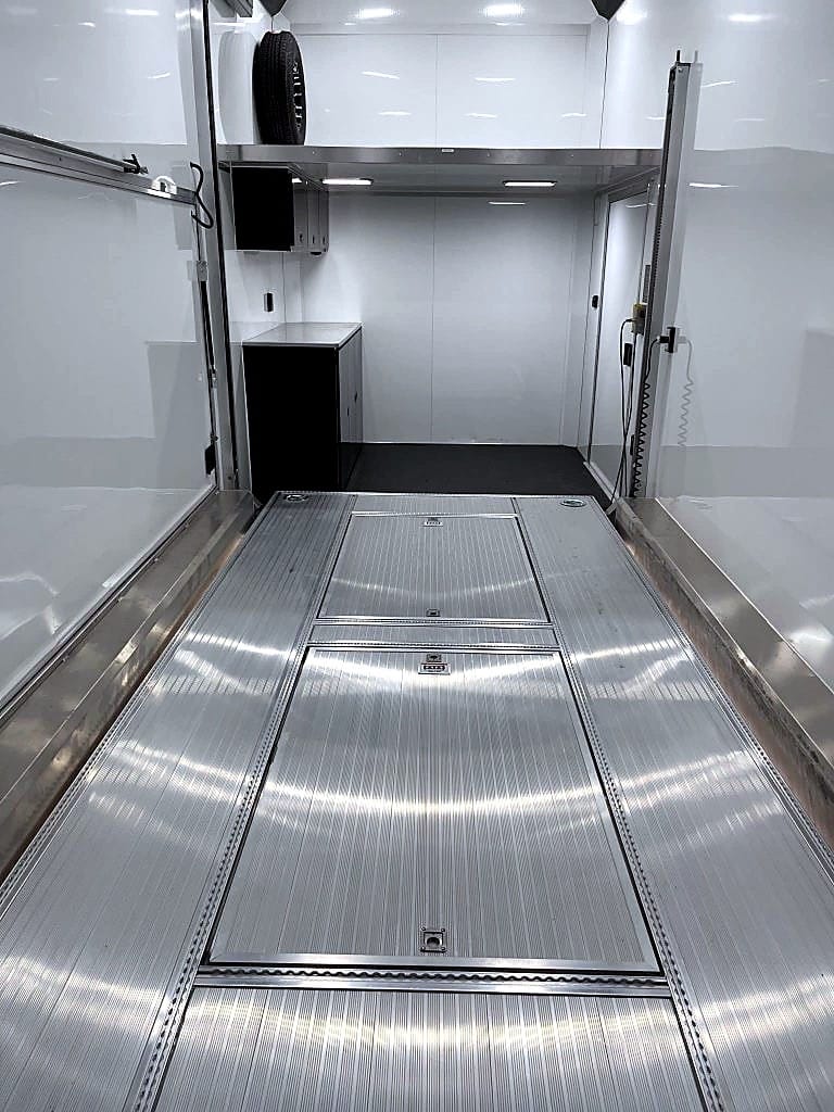 Used ATC Car Trailer 2025 26ft. Aluminum Stacker ROM 800 w/Tiltable 14ft. Lift 4392 - Image 5
