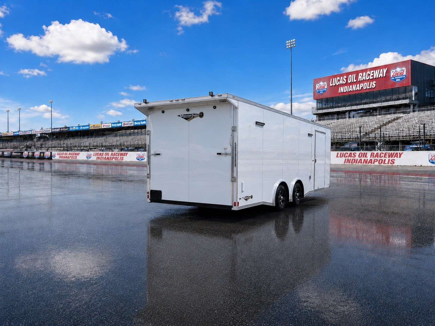 Enclosed Car Hauler 2026 24ft. New Econo-Max w/Finished Interior, Cabinets & Aluminum Wheels 3343 - Image 6