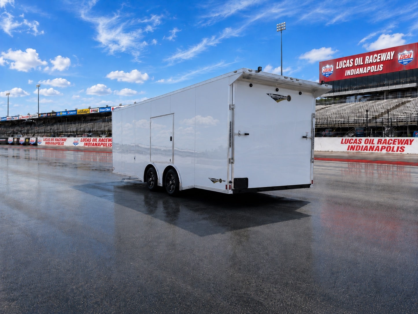 Enclosed Car Hauler 2026 24ft. New Econo-Max w/Finished Interior, Cabinets & Aluminum Wheels 3343 - Image 5