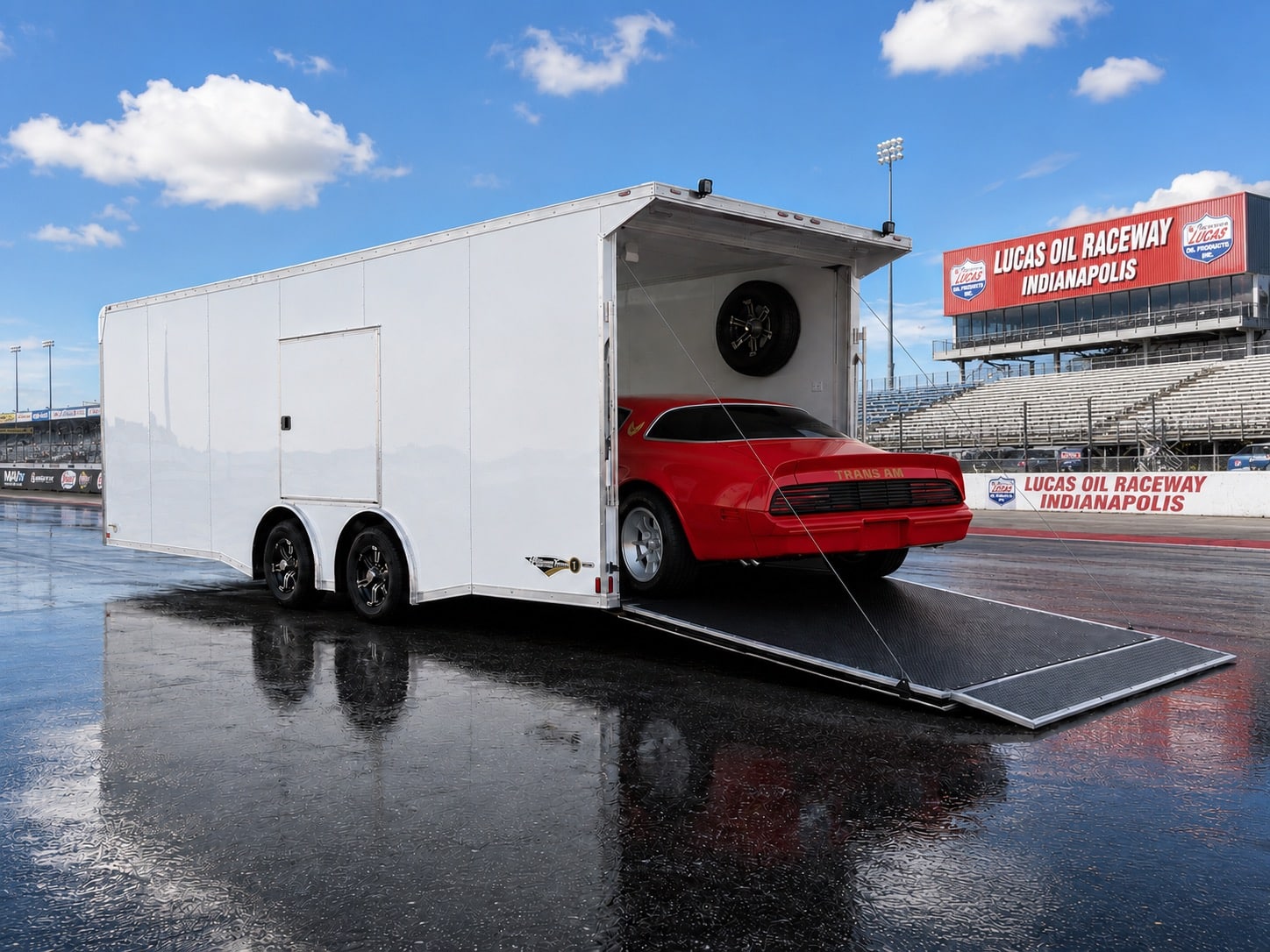 Enclosed Car Hauler 2026 24ft. New Econo-Max w/Finished Interior, Cabinets & Aluminum Wheels 3343 - Image 4
