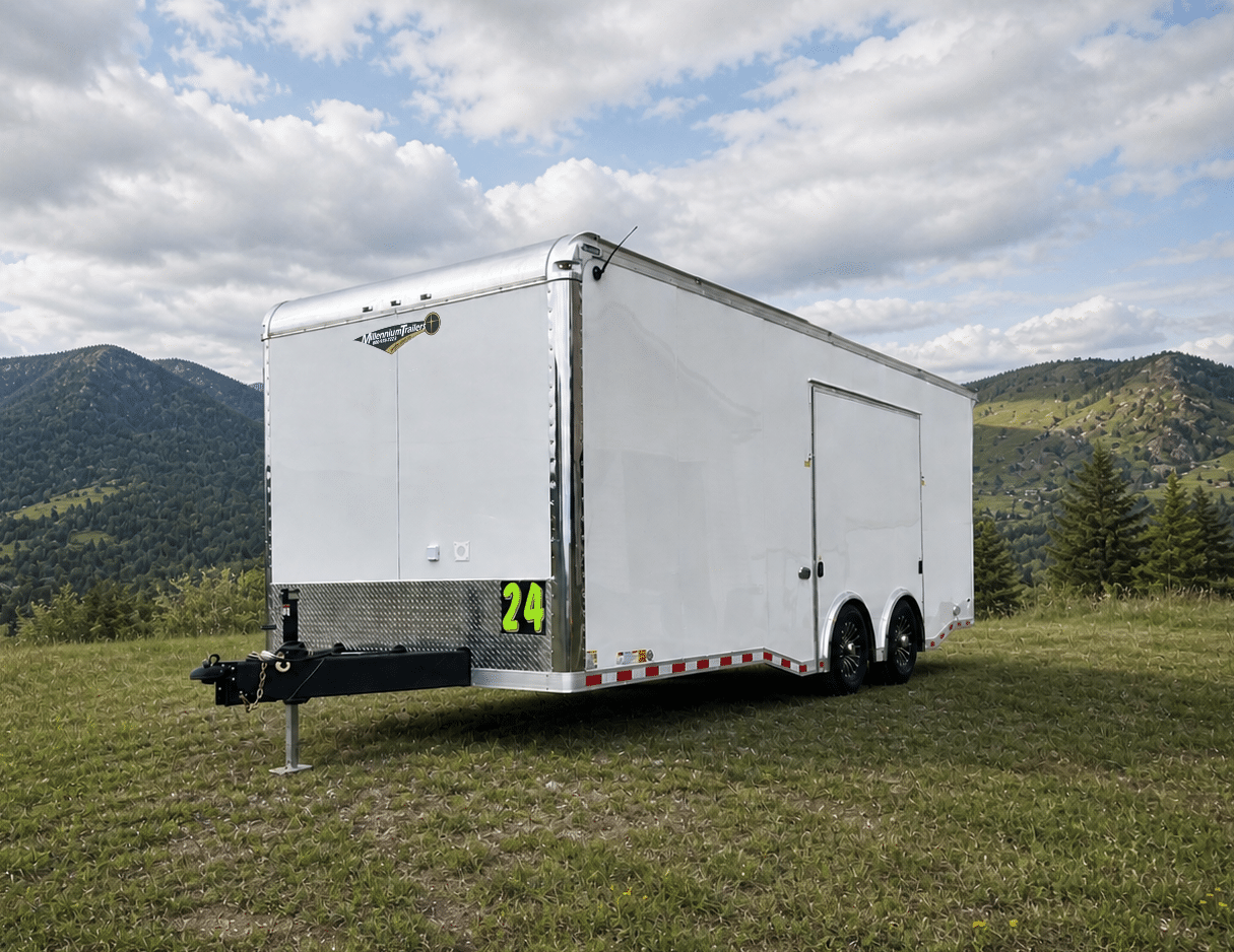 Enclosed Car Trailer 2026 24ft. Haulmark Edge w/Premium Escape Door & Wide Ramp Opening 2488 - Image 7