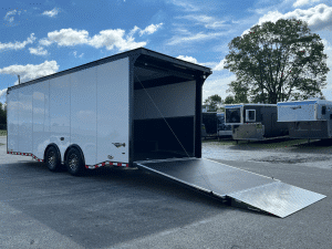 Enclosed Car Trailer 2026 24ft. Haulmark Edge w/Black-Out Package & Wide Ramp Opening 2487