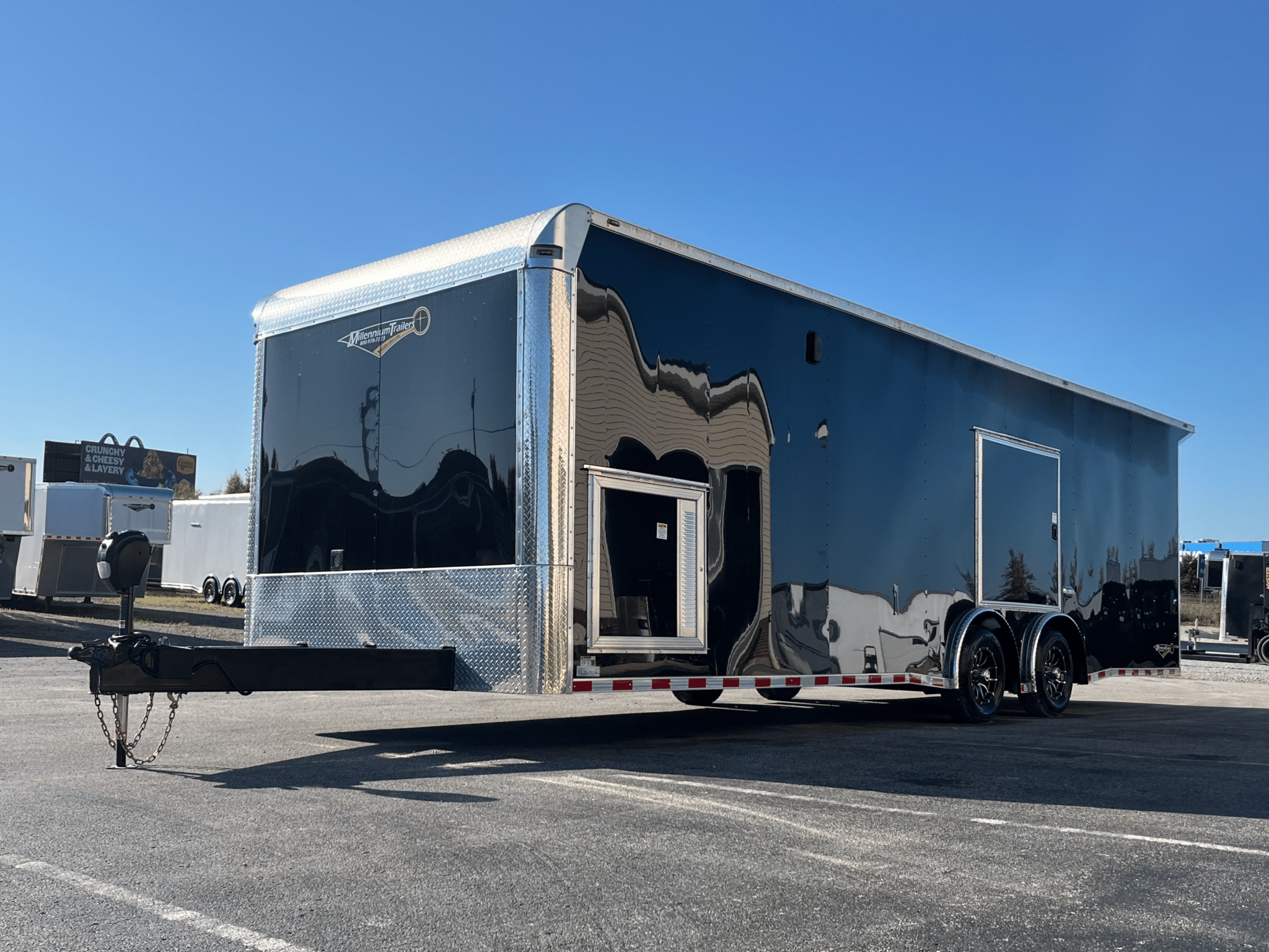 Enclosed Car Trailer 2026 28ft. New Econo-Max w/Race Package & .080 Poly-Core Ext. 4354 - Image 6