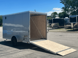 Enclosed ATC Cargo Trailer 2026 6ft. X 12ft. Aluminum STO 300 w/Ramp Door & 6in. Extra Height 6657