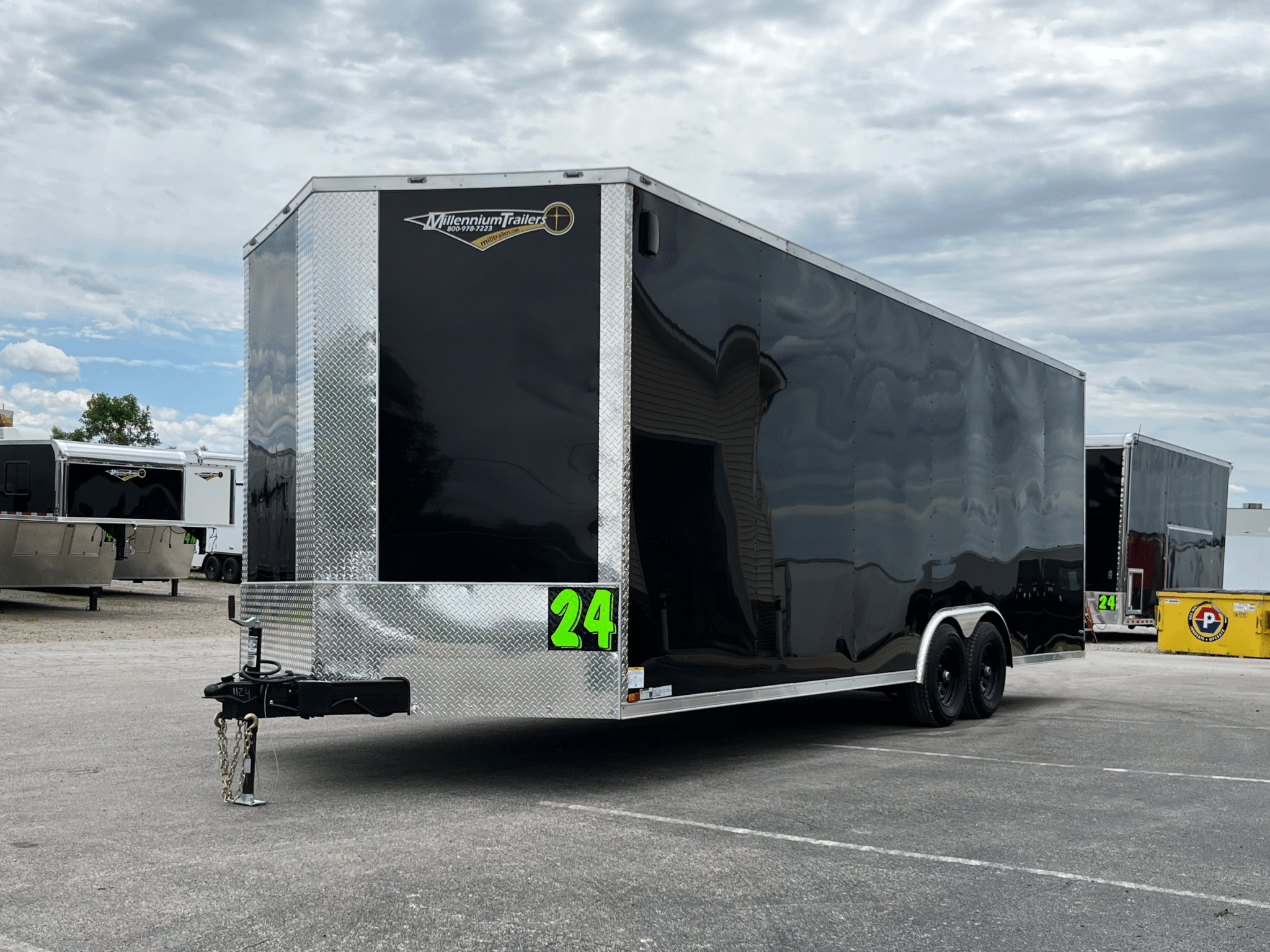 Enclosed Car Trailer 2026 24ft. New Econo-Max w/12in. Extra Height & .080 Poly-Core Ext. 1140 - Image 6