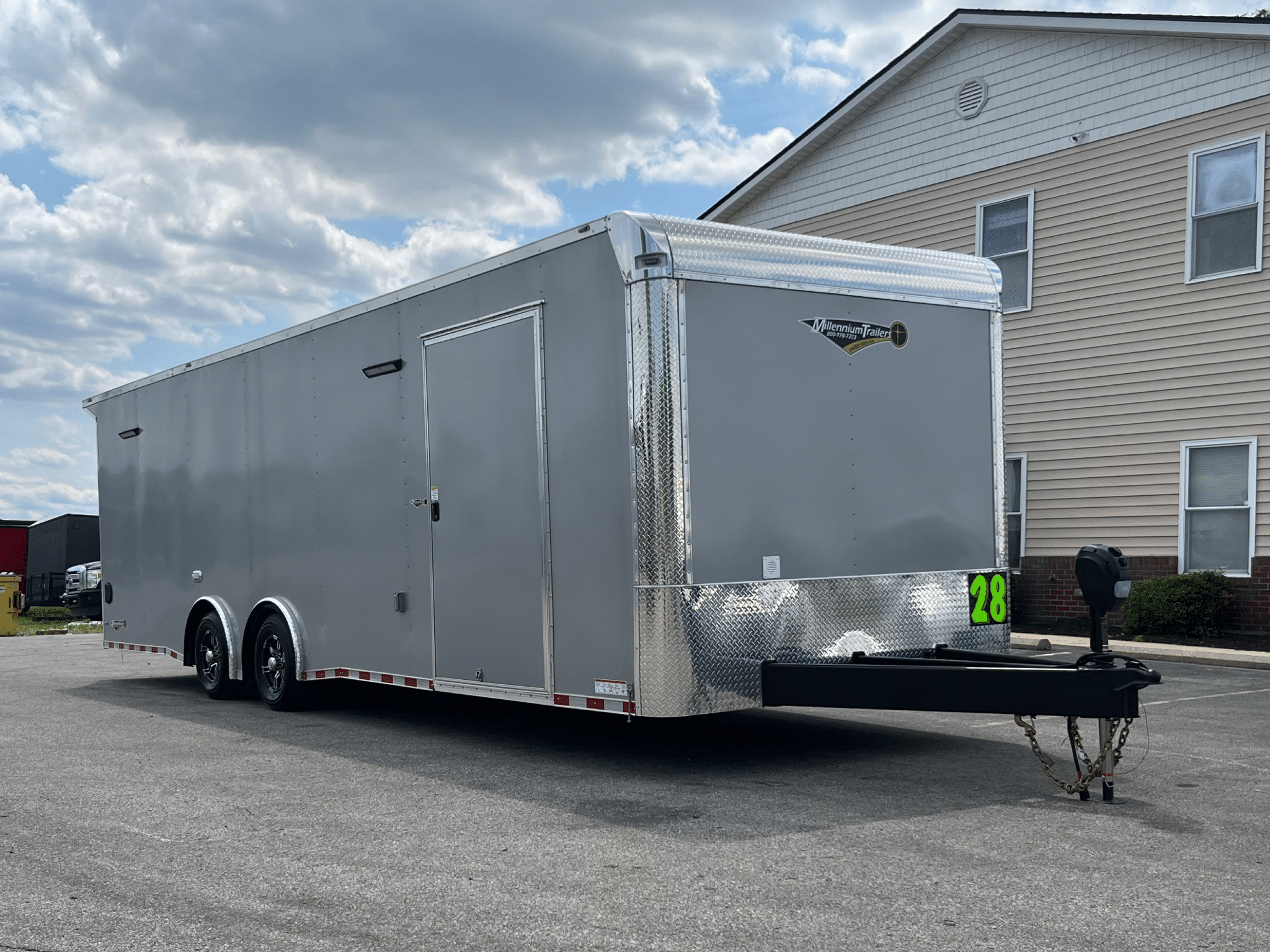 Enclosed Car Trailer 2026 28ft. New Econo-Max w/Race Package & .080 Poly-Core Ext. 2813 - Image 5