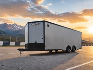 Enclosed Car Trailer 2026 24ft. Haulmark Heat Pro w/Loaded Interior & Wide Ramp Door Opening 4623